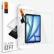 Spigen GLAS.tR EZ Fit Screenprotector voor Apple iPad Air 11-inch (2024) - Gehard Glas - 9H Hardheid - Krasbestendig - Transparant - 1 Stuk