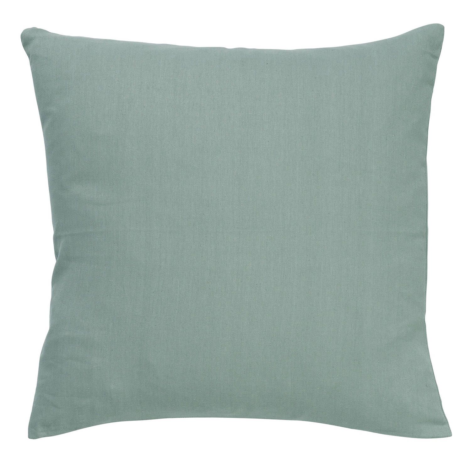 Dutch Decor James Sierkussen - Jadeite - 45x45 cm - Lichtgroen