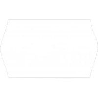 Agipa APLI PAPER - Permanente kleeflaag - wit - 26 x 16 mm 6000 etiket(ten) (6 rol(len) x 1000 etiketten