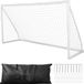 StarTech Latios Voetbaldoel (Voetbalgoal) - Trainingsdoel voor buiten - Afmetingen 371 x 121,5 x 183 cm - Draagbaar - Weerbestendig - Voor volwassenen en kinderen - Voor tuin en training