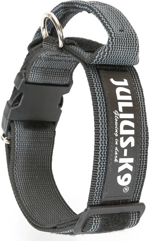 JULIUS K9 IDC Hondenhalsband - 49-70 cm - Zwart zwart