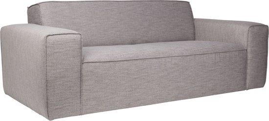 Zuiver Bor 2,5-zitsbank - Grijs - Design