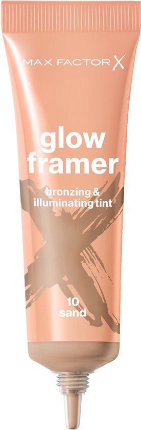Max Factor Miracle Pure Glow Framer bronzer en highlighter - 10 - Sand, 30 ml
