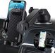 Xawy Mobiele telefoonhouder voor in de auto, 3-in-1 ventilatie en zuignap, siliconen bescherming, universele autohouder, 360° rotatie, flexibel, voor alle mobiele telefoons W4