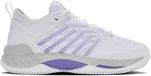 K-Swiss Dames Tennisschoenen Hypercourt Supreme 2 Wit/Lunar Rock/Purple Haze Maat 41