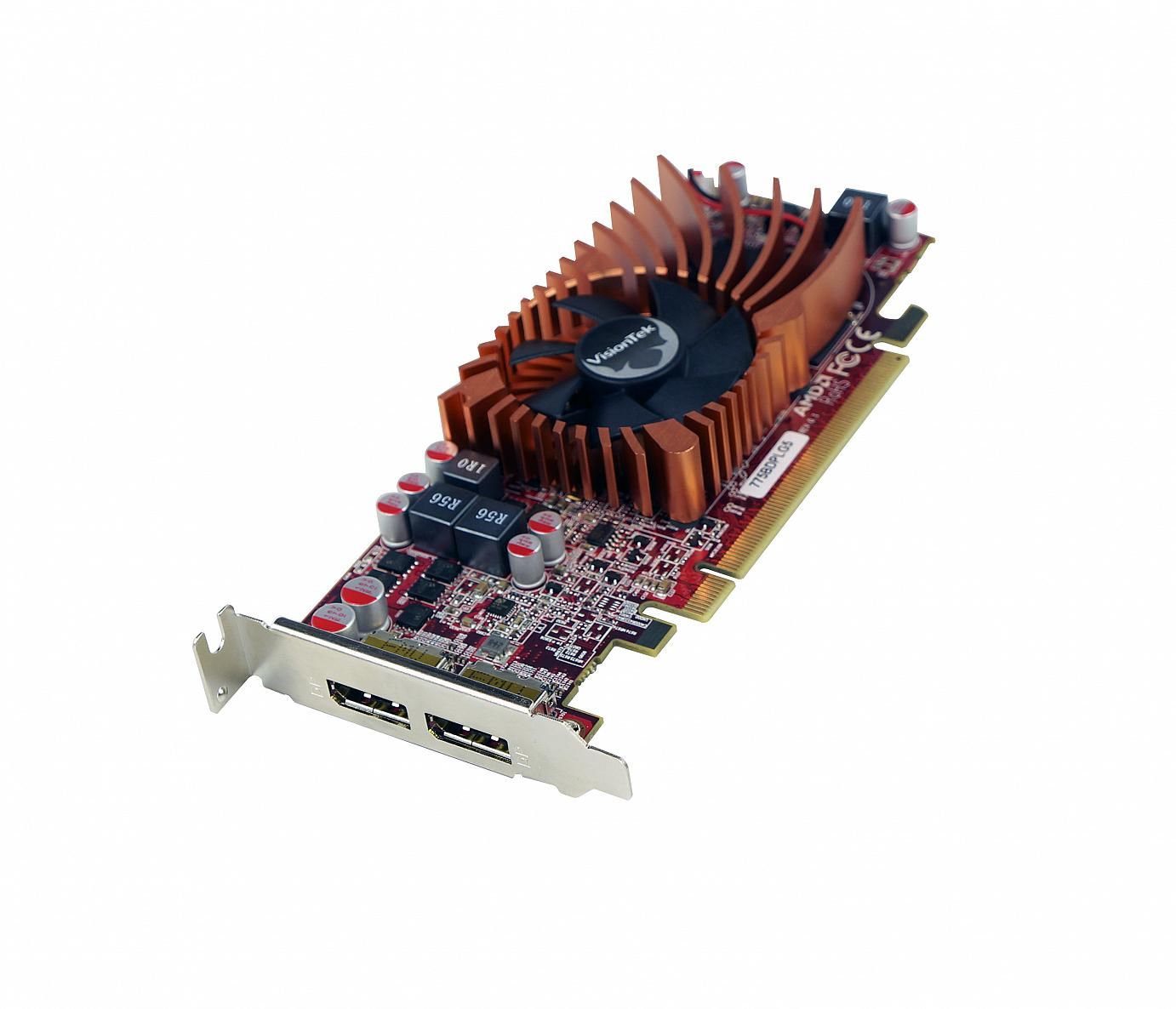 VisionTek Radeon 7750 SFF 2GB GDDR5 2x DP - 900942