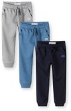 Minoti joggingbroek jongens 3-pack - katoen - grijs
