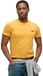 Superdry Essential Logo T-shirt Heren XXXL Katoen Regular Fit Effen Denim Co Ochre Brown