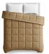 Slaapspeciaal Candas Import Export Slaapspeciaal Eazydekbed Series Taupe Gestreept 240x220 cm