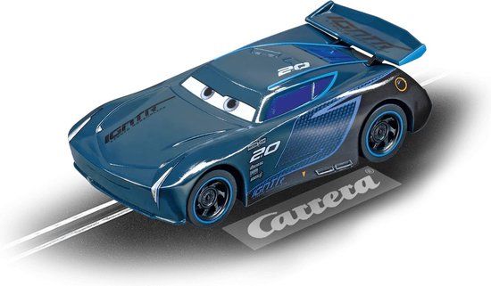 Carrera Racebaanauto First! Jackson Storm - Blauw - 1:43 - Disney Cars