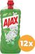Ajax Allesreiniger Fete Des Fleurs Lentebloem - 12 x 1250 ml