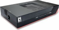 LevelOne GSW-0807 netwerk-switch Unmanaged Gigabit Ethernet (10/100/1000) Zwart, Rood