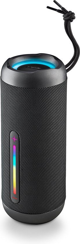 NGS Roller Furia 2 Black Draagbare Bluetooth speaker 15 W Zwart