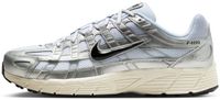 Nike P-6000 White Metallic Silver Flat Silver Black - Maat 38