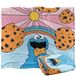 Sesam Street Cookie Monster Sunrise Sprei Deken 152 x 127 cm
