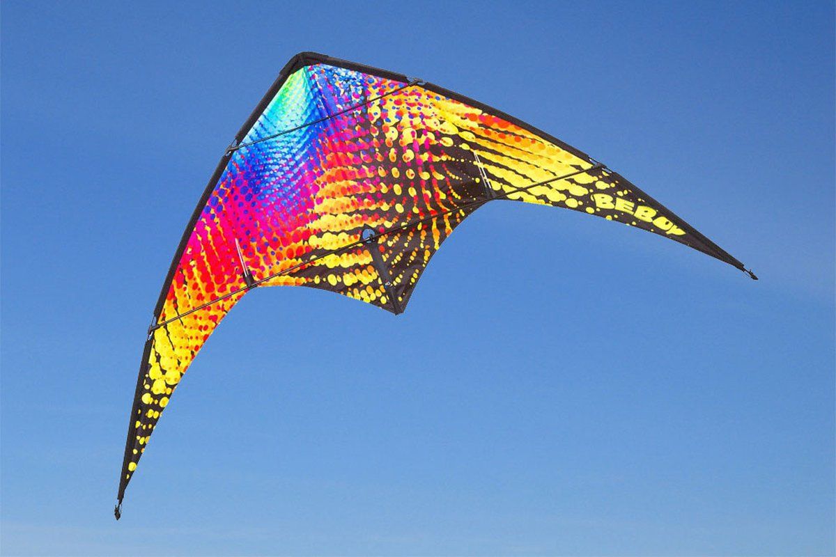 HQ Invento HQ Bebop Vibe delta vlieger incl. lijnen - Multicolor - 2022