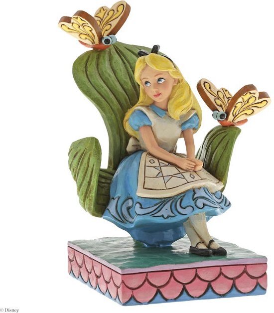 Disney Traditions (Jim Shore) Disney beeldje - Traditions collectie - Curiouser and Curiouser - Alice in Wonderland