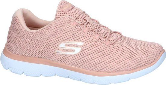 Skechers Summits Roze Slip-on Sneakers - Kinderen - Maat 40 - Lente/Zomer 2019