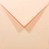 Netuno Gladde Zalmkleurige Enveloppen 14x14 - Vierkant - K4-140 - 140 x 140 mm - 50 stuks - Natgelijmd - 80 gram