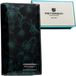 Peterson Portefeuille femme, vert, laqué, imprimé floral, protection RFID, 19x10 cm