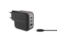 Conceptronic ALTHEA17B Oplader voor mobiele apparatuur Universeel Zwart AC Snel opladen Binnen 67W
