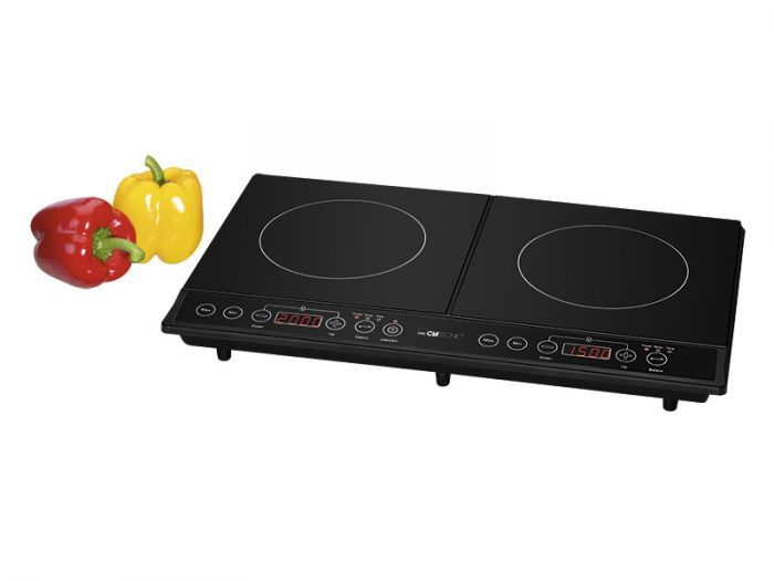 Clatronic DKI 3609 - Inductiekookplaat - Zwart - 2 Kookzones