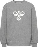 hummel hmlJR REG TUKAS SWEATSHIRT Grey Melange Unisex 104