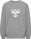 hummel hmlJR REG TUKAS SWEATSHIRT Grey Melange Unisex 104