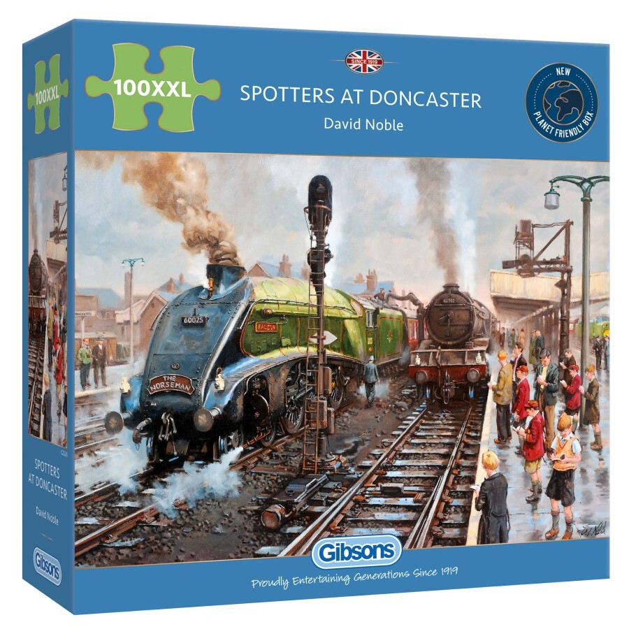 Gibsons Spotters at Doncaster Puzzel (100 XXL stukjes)