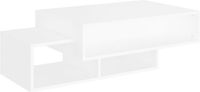 vidaXL Salontafel, wit, 105x55x32 cm, bewerkt hout