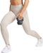 Adidas Performance Hyperglam Full-Length Emboss Legging - Dames - Beige