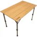 Tambu Bista Table de camping en bambou