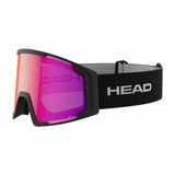 HEAD Unisex Neves Pro 5K Skibril - Rood/Zwart