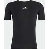 Adidas Performance Techfit Compression Training T-Shirt - Heren - Zwart