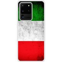 Samsung Galaxy S20 Drapeau italie Verstevigd hoesje met sublimatie bedrukking