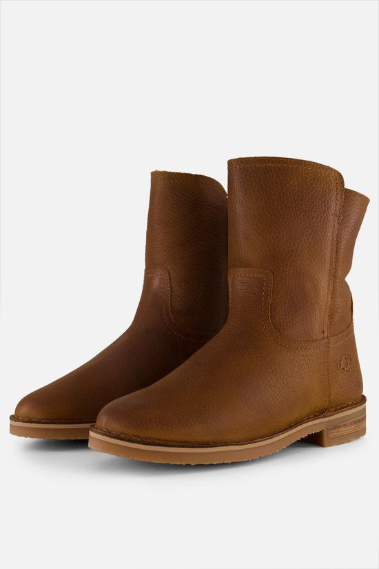 AQA Shoes Enkellaarsjes taupe Nubuck - Maat 37