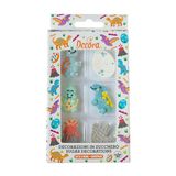 Decora 0500445 Dinosaurus decoraties suiker 6 stuks