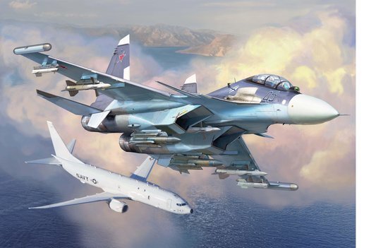 Zvezda 7314 500787314-1:72 Sukhoi SU-30 SM-plastic bouwpakket, modelbouwpakket, montageset voor beginners, ongelakt