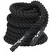 Corde de combat noire 15 m 11 kg Polyester