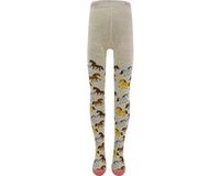 Ewers Maillot Kindermaat - Paarden Bruin/Mosterdgeel/Lichtgrijs - Donkerbeige Gemeleerd -92/98