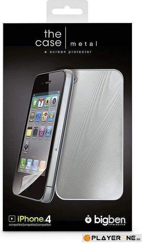 Merkloos BigBen Interactive The Case - Metal - beschermhoes voor mobiele telefoon