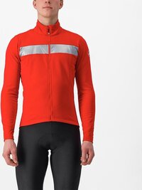 Castelli Raddoppia 3 Jasje - Rood - L - Heren - 2023
