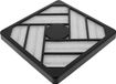 InLine 33470 filter + inbouwcassette, 120x120mm