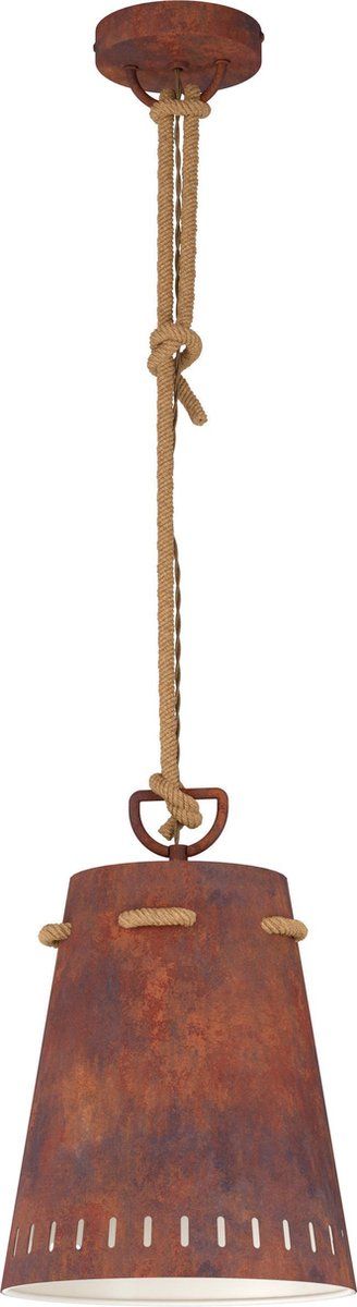 EGLO Meopham Hanglamp - Bruin - Staal - E27