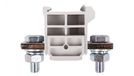 SIMET Schroefklemblok met rail zsg1-120.0s grijs