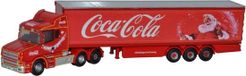 Oxford - Scania T Cab Box Trailer/coca Cola Xmas Ntcab007cc (9/20) * - OX130302