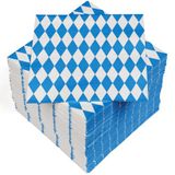 HEKU Papieren servetten, 3-laags, 33 x 33 cm, Beiers blauw