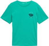 Tom Tailor T-shirt Homme XL Vert Coton