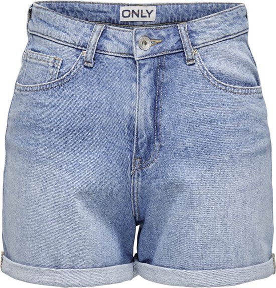 ONLY ONLJOSEPHINESTRETCH SHORTS DNM AZG - Women's Jeans - Size M - Light Blue Denim