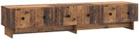 vidaXL TV-kast 147 x 34,5 x 30 cm Oud hout Bewerkt hout